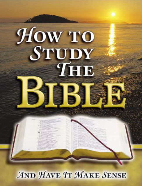 How To Study the Bible Cover